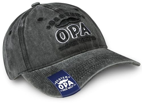 TUZELIYA - Originelle Geschenk Opa - Überraschung für Opa - Baseballkappe - Personalisierbares Geschenk