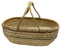 Dbvnnsy Grand Panier en Bambou Naturel avec poignée, récolte tissée et Panier de Pique-Nique pour Le Jardinage, la Recherche de Nourriture, Les Cadeaux et Le Rangement décoration intérieure