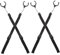 Ipetboom 4pièces Dragonne Antidérapante Pour Canne à Sangle Polyester Accessoires Pour Canes Et Bâtons De Marche Lanières Anti-perte Pour Seniors Et Randonnées