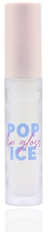 Glam'Up Paris – Pflege-Gloss – Duft Popcorn – Ice Effect – glänzend und feuchtigkeitsspendend – mit Rizinusöl – transparent