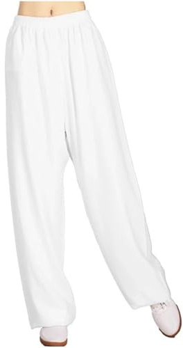 XUHCLY Tai Chi Pants Men Martial Arts Pants Kung Fu Loose Trousers Karate Pant for Women Taekwondo Pant