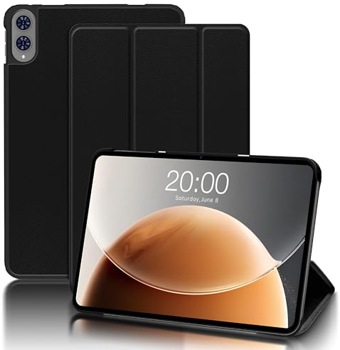 Schutzhülle Kompatibel mit Teclast T65 13.4 Zoll Tablet | Smart Hibernation, Stoßfest, Abriebfest und Sturzsicher Tablet Hülle aus Leder und mit Einem Ständer Ausgestattet