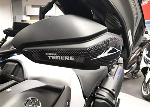labelbike - 2 Adesivi in Resina gel 3D per Paramani Moto compatibili con Yamaha SUPER TENERE