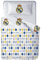 Real Madrid CF - Funda Nórdica Rombitos Cama 90 cm. (2 Piezas)