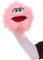 Living Puppets Handpuppe W808 Quatschköppe Plaudertante rosa