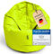 BuBiBag XXL Sitzsack, Riesensitzsack für Erwachsene - XXL Sitzsäcke, Sitzkissen oder Gaming Sitzsack, geliefert mit Füllung (145 cm Durchmesser, Lime)