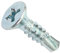 AERZETIX - C44694 - Lot de 100 - Vis à tôle autoperceuses Ø4.2x16mm à tête fraisée - DIN 7504 P - à empreinte PH/cruciforme - en acier zingué - bardage tôle ossature métallique - couleur argent