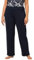 Ulla Popken Femme Grandes Tailles Pantalon de Jogging, Coupe Droite Bleu Marine 50+ 624781130-50+