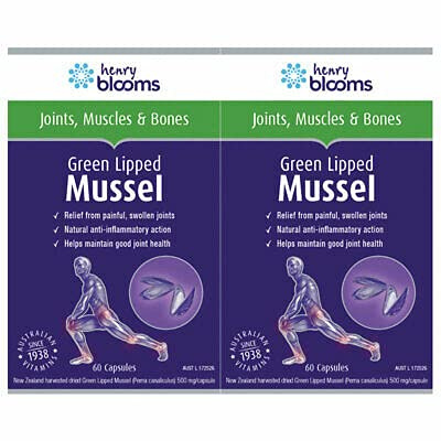 Blooms Henry Green Lipped Mussel 120 Capsules