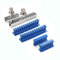 LIANYG Ausbeulwerkzeug 6 STÜCKE Auto Lacklose Delle Reparatur Puller Tabs Entfernung Halter Kit Große Fläche Auto Dent Entfernung Werkzeuge Saugdiet Fixierer 299 (Color : Blue)
