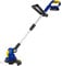 Skotek Cordless Strimmer 20V Garden Strimmer, Lightweight Grass Cutter Machine 1x Spool, Cordless Grass Trimmer with 1x Battery, Support Roller and Charger Included