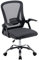 Panana Office Chair Mesh Back Ergonomic Desk Chair with Flip-up Armrest Executive Swivel Computer Chair (Dark Grey)