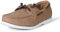 Amazon Essentials Zapato Náutico sin Cordones con Ventilación Hombre, Marrón Caqui, 43 EU