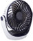 XPSSJMU Portable Table Fan, Desk Fan 6in Portable Mute Three Speed 360° Rotatable, Usb Powered Small Desk Fan for Home Office Bedroom, Table Camping(Dark Blue)