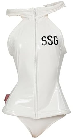 haikyuu Damen Anime weiße Kapuzenweste und Höschen mit Hüfttasche, Armband, Cosplay-Kostüm