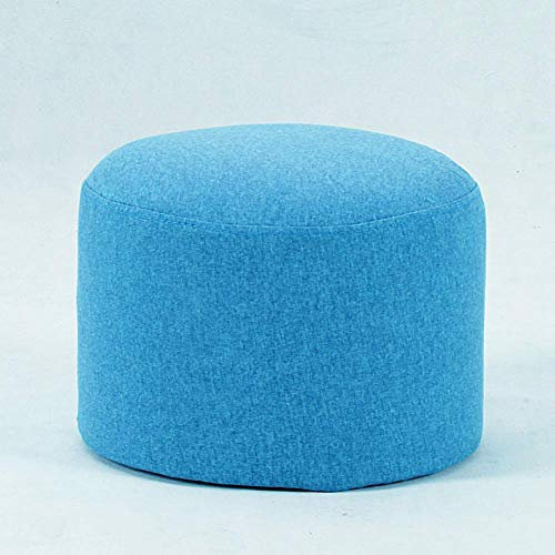 SAyfur Pouf Bequemer Ottoman,Würfel-Fußstütze Gepolsterter Hocker Fußhocker Atmungsaktiv Mit Abnehmbarem Bezug-orange 40x40x26cm (Blau 40x40x26cm(16x16x10)) Full of Stars