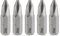 sourcing map 5pcs PH2 Phillips Screwdriver Bit 1/4 Hex Shank 25mm/1 Length Magnetic Cross Head S2 Steel Screw Driver Bit