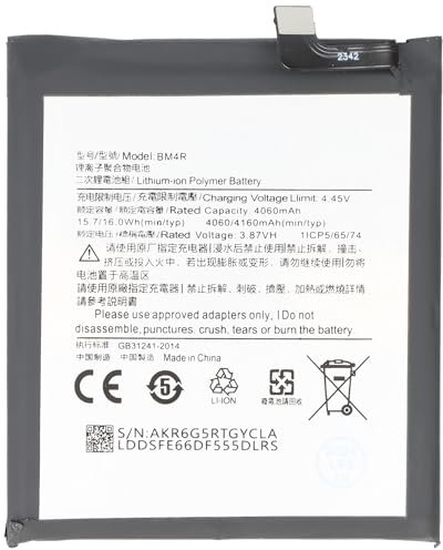 Batterie Li-polymère compatible avec Xiaomi Mi 10 Lite 5G, 3,87 V, 4160 mAh, 16,1 Wh, sans outils