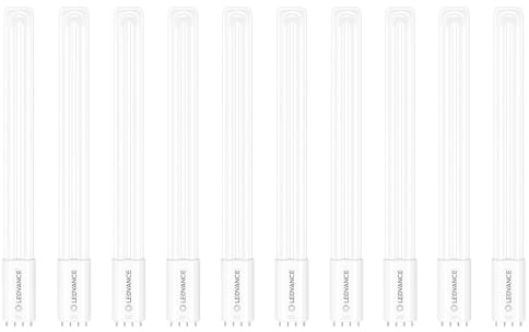 LEDVANCE 10x DULUX LED L HF & AC MAINS V, 18W, Ersatz für 36W 2G11 Sockel, 4000K Kaltweiss, 2300 lm, 416,5mm Länge, 132g, 10er-SPARPACK