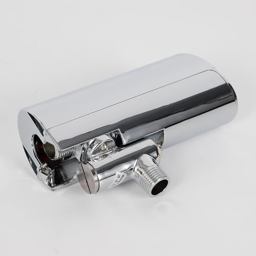 Automatischer Urinal Spülventil Sensor 40-70 cm Hygienische Urinal-Armatur mit Infrarot-Sensor & Dual-Flush Berührungsloser Wassersparfunktion, 5W Urinals Spülventil für öffentliche private Toiletten