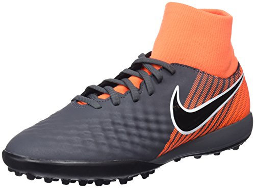 Nike Herren OBRAX 2 Academy DF TF Fitnessschuhe, Mehrfarbig (Dark Grey/Black-tota 080), 40.5 EU