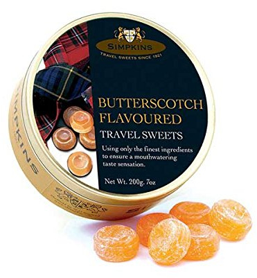 Simpkins Butterscotch Travel Sweets (4 Pack)