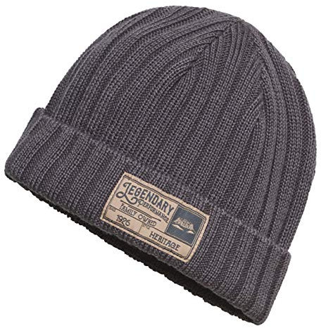 Stihl 04206400008 Mütze Heritage Farbe grau Strickmütze