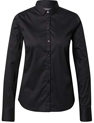 Mos Mosh Bluse TILDA mit Baumwolle L Schwarz