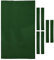 Coussin de de Laine de Feutre de Table de Billard Performance de Tissu de Table de Billard de 7 Pi/8 Pi, 8 Pieds Vert, 8 Pieds
