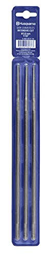 Husqvarna Lima afiladora de cadena INTENZ de 5,5 mm, juego de 3