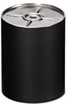 höfats - Spin Erhöhung 90 Schwarz - erhöht Tischkamin, Tischfeuer Spin um 9cm - aus Edelstahl - nur für Outdoor-Gebrauch - Zubehör für Spin Ethanolkamin