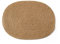 Große ovale gewebte Platzsets, 39 x 30 cm, 1 Packung natürliche Jute, Küche, Esstisch, Tischsets, rustikal, Boho, hitzebeständig, rutschfest, rund, hitzebeständig und rutschfest