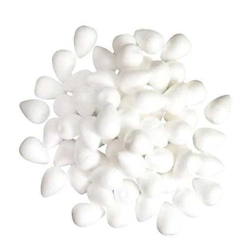 LOVIVER 4x White Stamens Floral Stamens Flower Rose Buds Making -10 / 100Pcs
