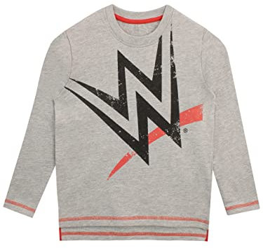 WWE Felpe Ragazzi Grigio 5-6 Anni