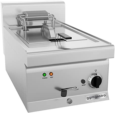 GGM Gastro | EFK400-EN | Elektro Fritteuse - 10 Liter - 9 kW