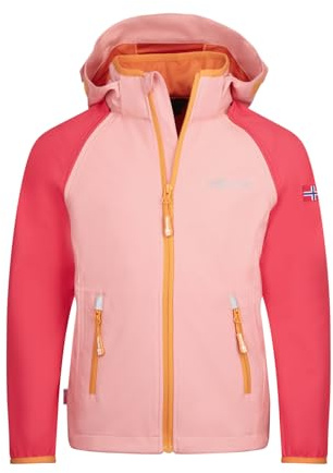 Trollkids Kids Rondane Zip Off Jacket XT 164, Dahlia
