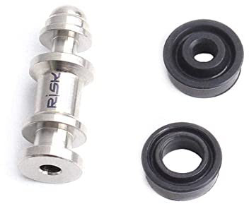ZXCVWWE Titanlegierung Bremskolben Bremshebel Kolben Reparaturteil für SRAM AVID Guide R Level RE TLM RSC T TL RS Fahrradteile T Serie