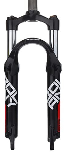 LHHL Forcella Ammortizzata for Mountain Bike 20 Pollici Forcella Anteriore A Molla MTB Escursione di 100mm Lega di Alluminio Forcella Anteriore for Mountain Bike