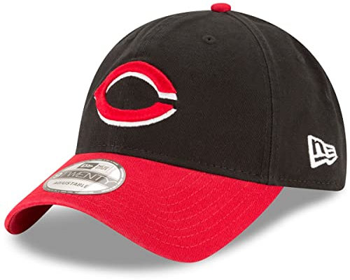 New Era MLB Core Classic 9TWENTY zweifarbige verstellbare Mütze, Einheitsgröße, Cincinnati Reds, Einheitsgr��e