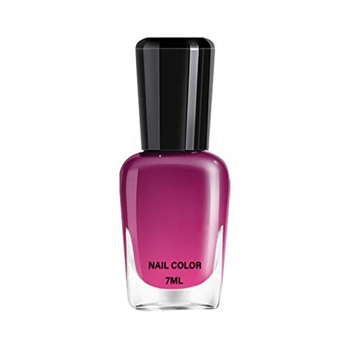 Tausend Farbtemperatur-Änderungs-Nagellack, schnell trocknend, Farbverlauf, Nagellack, ölig, kalt und warm, Verfärbung, 7 ml Nagellack auf Wasserbasis