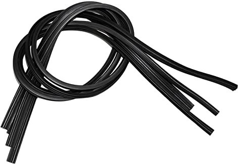 4 Piezas Gomas Limpiaparabrisas, Tiras de Goma Especiales para Limpiaparabrisas Universales, Gomas de limpiaparabrisas de Repuesto, para Todos los Rascadores del Parabrisas