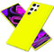 NALIA Neon Cover compatibile con Samsung Galaxy S24 Ultra Custodia, Colore Intenso Antiscivilo Morbido Silicone Copertura Protettiva Sottile Backcover Antigraffio Luminosa Leggera, Colore:Giallo