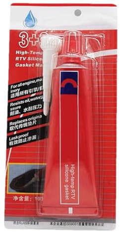 Mastic d'étanchéité pour moteur à haute température pour l'industrie automobile - Colle puissante - Résistant à l'huile - Liquide à séchage rapide - Mastic d'étanchéité pour moteur à combustion