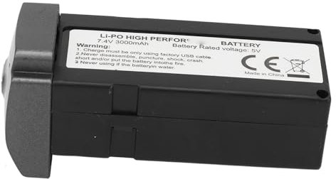 Tbest Batteria al litio drone, 7, 4 V 3000 mAh, ricambio per Drone LYERC L600
