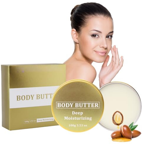 Moisturising Body Butter - Body Moisturiser with Shea Butter - Nourishing Body Cream For Women -Body Lotion for All Skin - Body Skin Care Long-Lasting Hydration