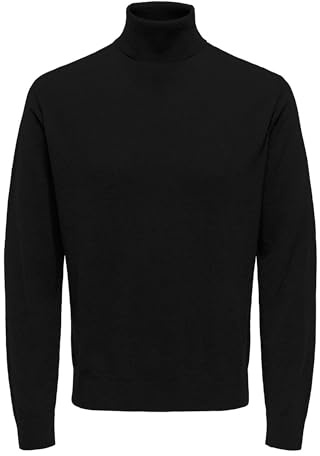 Only & Sons Herren Onsloui Reg 12 Mel Roll Knit Noos Onsloui Reg 12 Mel Roll Knit Noos (1er Pack)
