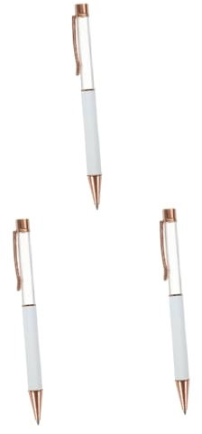NUOBESTY 3pcs Fancy Pen Ballpoint Pen Heat Transfer Printing Sublimation Ergonomic Design Perfect for Office School