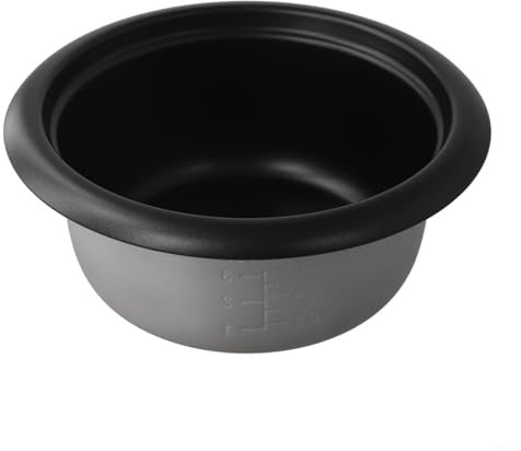 Niceminiwall Rice Cooker Inner Pot,Aluminum Alloy Inner Pot Replacement,1.5L/2L Cooking Container With Scale,Replacement Cooker Inner Pot Non Cooking Container Pot For Kitchen(1.5L)