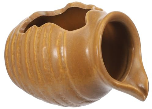 Toyvian Keramikbrunnen Keramikkrug Wasserspender Für Garten Und Aquarium Zirkulierendes Wasser Dekorativer Wasserfall Hofkrug Für Innen Und Außen Beruhigender Wassergarten