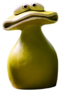 Ayfunkey Big Mouth Frog Flower Pot Resin Crafts Home Decoration Ornaments Garden Garden Frog Animal Decorations M